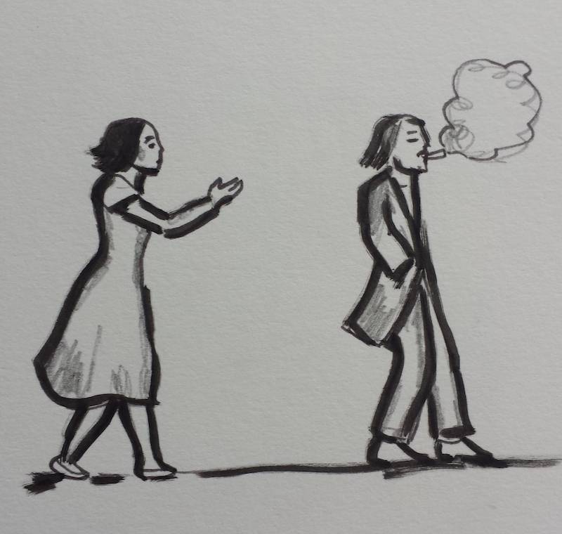 Are You My Lover, Illustration by Natalie Wong, Anna Colibri, Writer, Digital Marketer, San Francisco