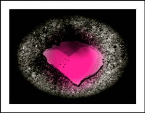 image of a pink heart