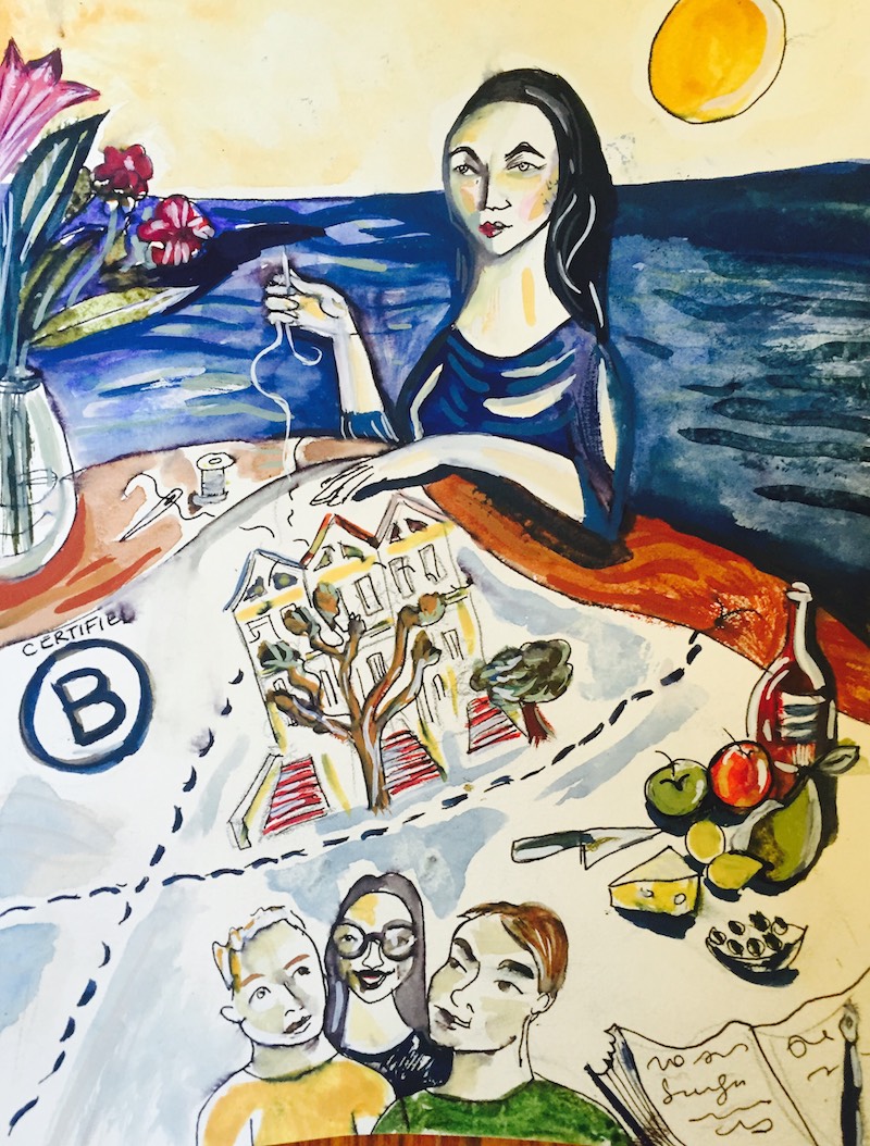 anna colibri, alison wong, illustrator, writer, digital marketer, san francisco